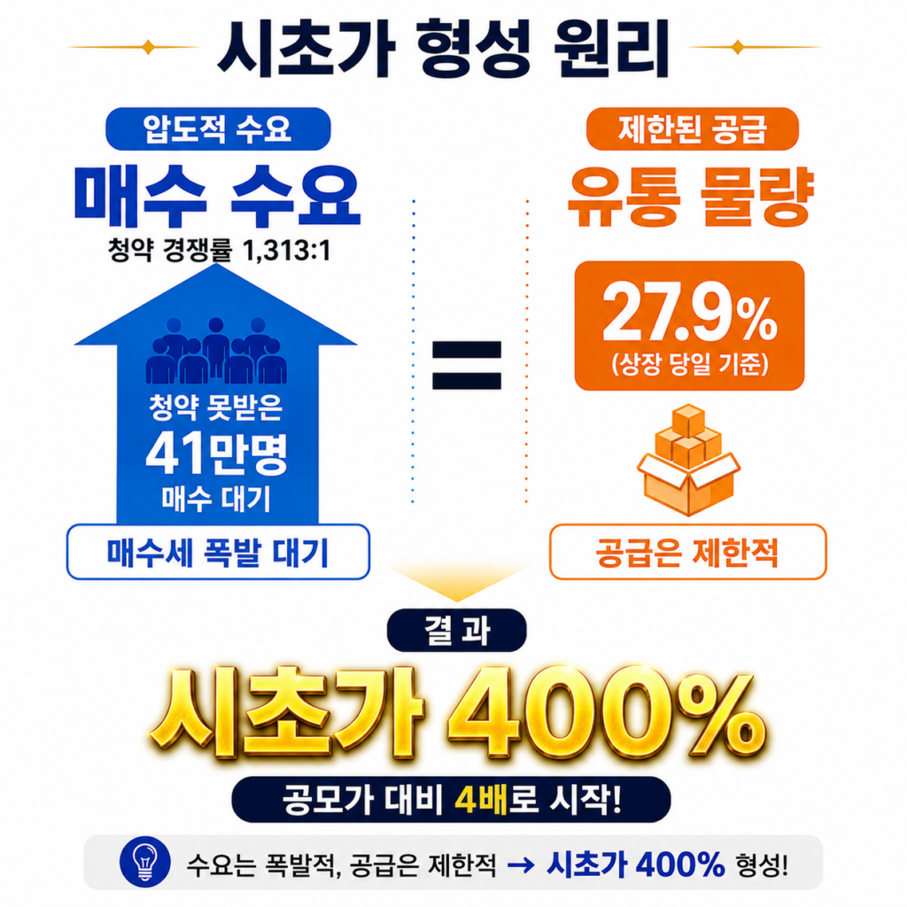 폴레드 시초가